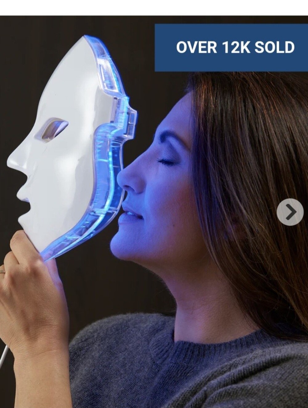 LED Facial Mask Skin Therapy With Seven Light Therapies